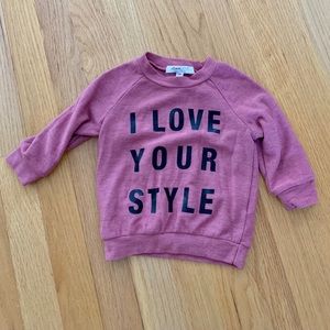 Jonah Love Sweatshirt 18M